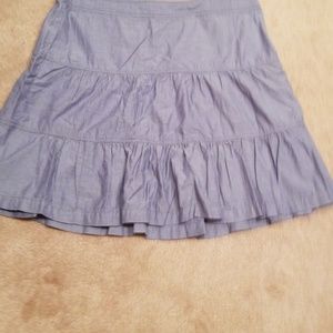2 for $10 GUC Blue Flirty Loft Skirt sz 10